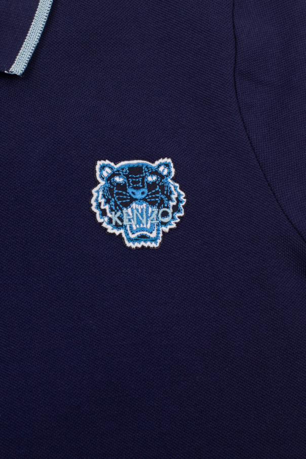 polo Ben shirt with logo Kenzo Kids Yoke Stripe polo Ben Biname fmedShops Mexico